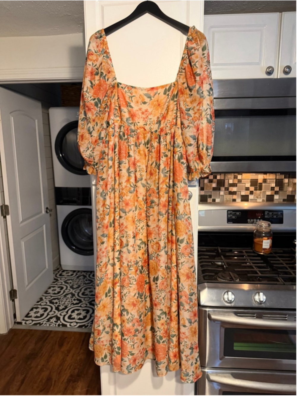 Storia Estelle Babydoll Floral Maxi Dress - Picture 2 of 6